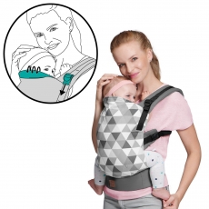 Кенгуру Kinderkraft Nino Grey